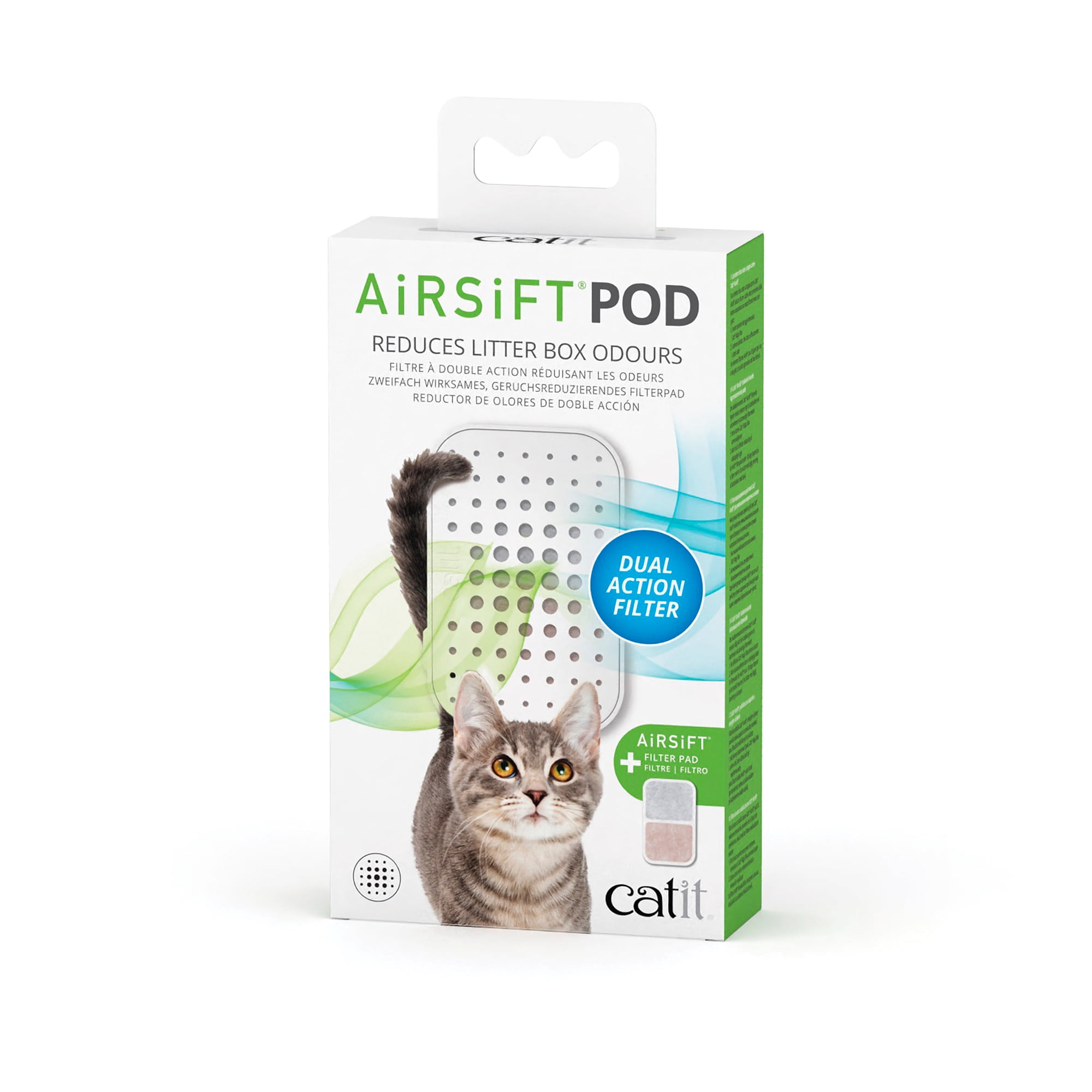Catit Airsift Dual Action Litter Box Odour Reducing Pod