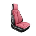 thumbnail image 3 of Pink High Density Foam Core Car Seat Cushion Set Seat Pad Backrest Headrest Triple Set Mesh Cover Ventilated Cooling Automotive Accessory Pink All Seasons Complete Interior Set, 3 of 7
