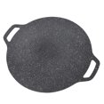 thumbnail image 1 of Poêle à Gril Coréenne, Forme Ronde Poêle Pratique pour l'Extérieur 30cm, 1 of 8