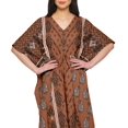 thumbnail image 4 of Moomaya Kaftan de Plage, Paréo de Bikini, Robe Longue Maxi Caftan pour Femmes, 4 of 6