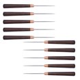 thumbnail image 2 of Shisuyan Alêne de Couture Multi 10 Pcs 6,5 Po Forme Cylindrique Manche en Bois, 2 of 8