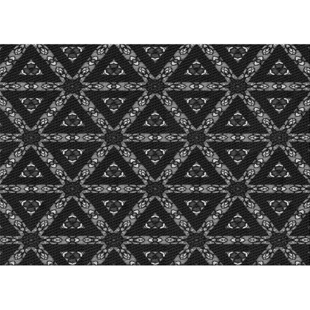 Ahgly Tapis Rectangulaire Lavable en Machine Intérieur Transitionnel Noir Nuit, 3 Pieds x 5 Pieds