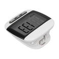 thumbnail image 4 of Walking Pedometer, Lightweight 2 Measure Units Large LCD Screen Easy Data Reading Step Counter  For Exercise Black, 4 of 8