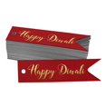 thumbnail image 1 of Inkdotpot Gold Foil Paper Hang Tags Happy Diwali Favor Tags 100 Pieces, 1 of 1
