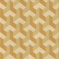 thumbnail image 1 of Ahgly Company Machine Washable Indoor Square Transitional Orange Gold Area Rugs, 8' Square, 1 of 7