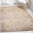 thumbnail image 2 of Mainstays Vintage Persian Distressed Area Rug, Beige with Light Brown, 5 ft x 7 ft, Machine Washable, Bedroom, Living Room, Dining Room., 2 of 5