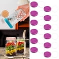 thumbnail image 3 of Food Storage Glass Bottle Lids Leakproof Scratch Proof Jar Lids for Kitchen Outdoor Use 12pcs Versatile Can Storage Solutions 12PCS, 3 of 4