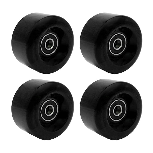 tredstone Roue de Patin en Ligne PU Résistante à l'Usure 58mm Roues 82A Remplacement Noir