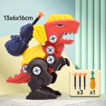 thumbnail image 1 of Dismantle Assemble Dinosaur For Kids Construction Building Play Educational Learning Activity For Children Novelty Toy, 1 of 4