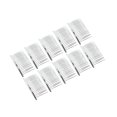 thumbnail image 4 of facefd 10 Pieces DIY Blank Metal Hair Clips Side Comb 20 Teeth Bridal Accessories, 4 of 9