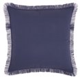 thumbnail image 1 of homeroots home decor 386345 Solid Navy Contemporary Throw Pillow, 1 of 1