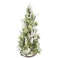 thumbnail image 1 of Northlight Glittered Berries and Pine Artificial Cone Christmas Tree - 27", 1 of 6