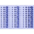 thumbnail image 1 of Ahgly Company Machine Washable Indoor Rectangle Transitional Heavenly Blue Area Rugs, 5' x 7', 1 of 7