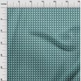 thumbnail image 3 of oneOone Silk Tabby Turquoise Green Fabric Geometric Craft Projects Decor Fabric Printed By The Yard 42 Inch Wide, 3 of 5