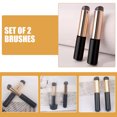 thumbnail image 4 of RENACLIPY 2Pcs Black Silicone Lipstick Brush Multi Functional Lip Balm Applicator for Makeup Use, 4 of 8