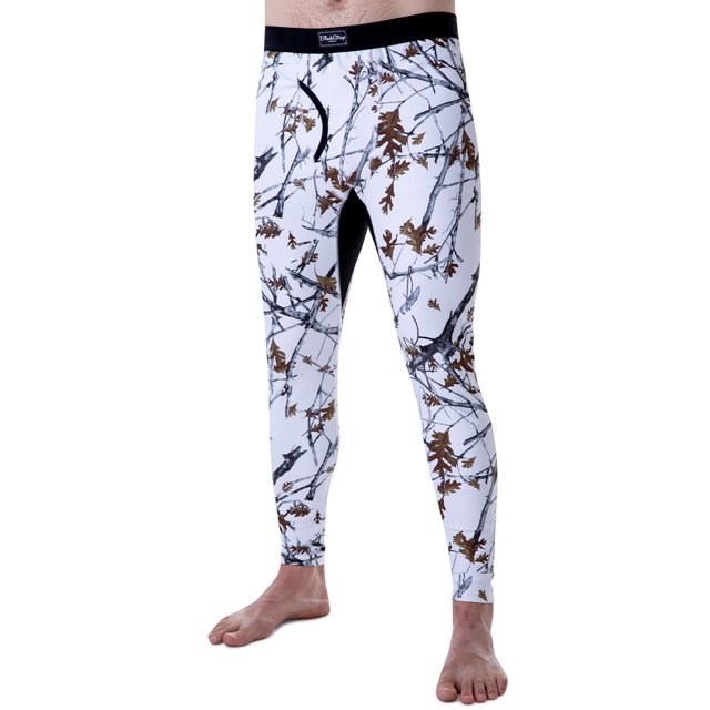 BLACKSTRAP Men's Skyliner Full Length Baselayer Pant Timber Snow, M