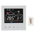 thumbnail image 2 of Smart Programmable Thermostat HD Color Touchscreen with Energy Saving Mode Flame Retardant for Home Commercial Use, 2 of 7