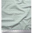thumbnail image 1 of Soimoi Poly Georgette Fabric Leaves & Floral Small Fabric Prints by Yard 52 Inch Wide, 1 of 3