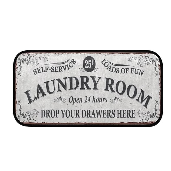 Carpet Durable Laundry Area Rug for High Traffic Spaces with Non Backing and Versatile Entrance Use# end start# s# Durability for Everyday Use This laundry area rug stands up to heavy foot traffic in