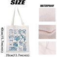 thumbnail image 3 of MEIKIUP Singer Fans Tote Bag Y2K Nostalgia Shoulder Bag Singer Fans Gift Album Merch Tour Concert Merch, 3 of 7