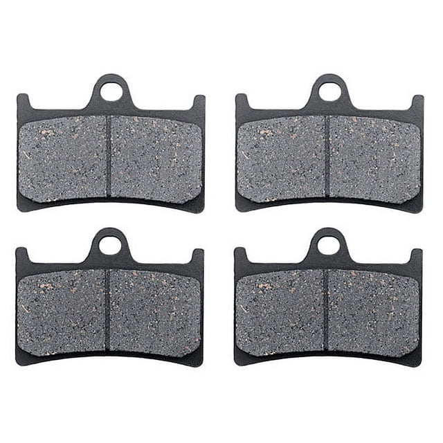 KMG Front Brake Pads Compatible with 1997 Yamaha YZF 1000 R Thunderace - Non-Metallic Organic NAO Brake Pads Set