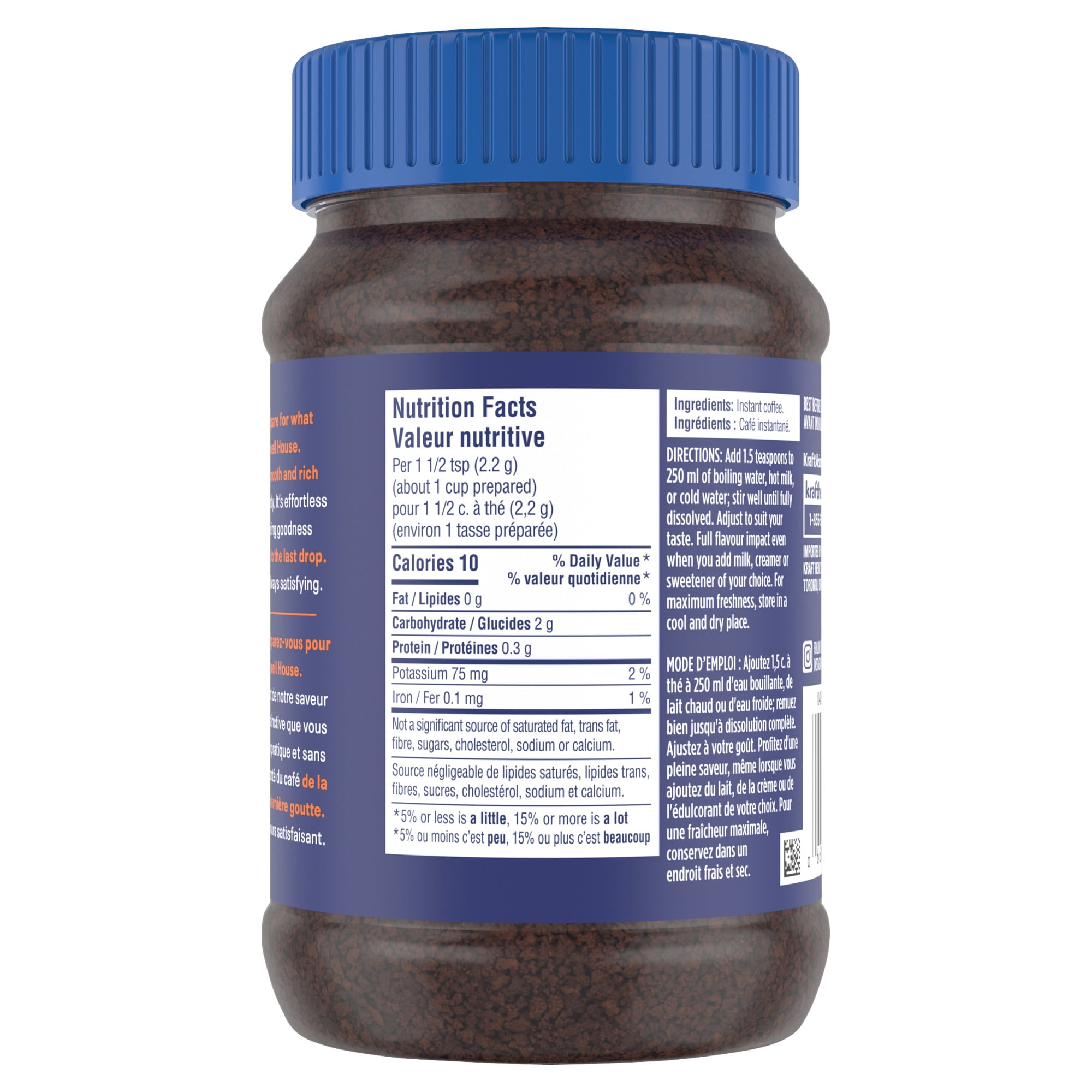 Maxwell House Original Roast Instant Coffee, 150 g Jar