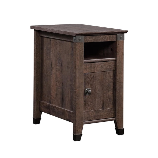 Sauder® La Collection Carson Forge Table d'appoint, Finition chêne café, 420422