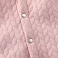 thumbnail image 4 of IROINID Savings Baby Bodysuit Long Sleeve Newborn Baby Boys Girls Romper Hooded Jumpsuit Fall And Winter Cute Outfit Clothes,Pink, 4 of 9