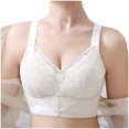 thumbnail image 1 of Timegard Bras for Women No Underwire Full Coverage High Support Adjustable Strap Lace Comfort Everyday Bra, 1 of 5
