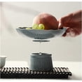 thumbnail image 4 of Fruit Basket for Kitchen,Small Side Table,Fruit Bowl Fruit Bowl Dessert Bowl Ceramic Bowl Ice Cream Bowl Side Bowl Indoor Table Fruit Bowl Kitchen Fruit Basket Pedestal Fruit Bowl,Small Kitchen Table, 4 of 4