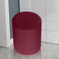 thumbnail image 4 of Ottoman Slipcovers Machine Washable Footrest Sofa Cover Ottoman Cover for Living Red, 4 of 8