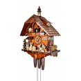 thumbnail image 3 of Cuckoo Clock Black Forest house with moving wood sawers and mill wheel, 3 of 3