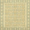 thumbnail image 1 of Ahgly Company Indoor Square Abstract Copper Green Oriental Area Rugs, 4' Square, 1 of 6
