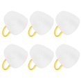 thumbnail image 3 of Water Cup, High Transparency Glass Cup, 6Pcs/Set Ergonomic Handle High Hardness For Offices Hotels Homes, 3 of 8