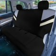 thumbnail image 3 of Universal Fit Car Seat Cover – Full Set of Automotive Seat Covers, Minimalist Flat Cloth Seat Protector for Cars, Trucks, SUVs and Vans, Washable Seat Cover, 3 of 5