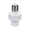 White, variant on Miogawg Motion Sensor Lamp Base Screw Socket Smart Motion Induction Lamp Base For Stairway Corridor Oned Garage
