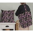 thumbnail image 4 of Soimoi Moss Tissu Georgette Floral, Tissu Imprimé Dessin Animé Rabbit & Porcupine 1 Yard 42 Pouces de Large, 4 of 4