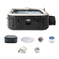 thumbnail image 1 of Intex PureSpa Plus Greystone 4 Person Inflatable Square Hot Tub Spa, 69 x 28", 1 of 9