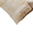 thumbnail image 2 of Natural 676685000576 18 x 18 in. Torino Madrid Pillow - Natural, 2 of 2