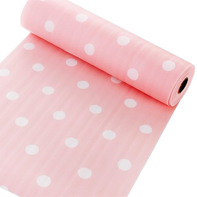 CNKOO 30*300cm Furniture Paper Removable Shelf Liner For Kitchen Cabinet Dresser Drawer Covering
