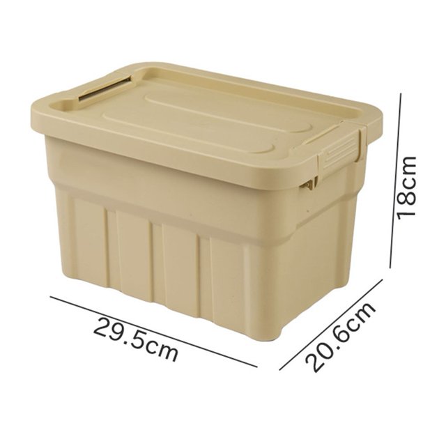 Bacs de Rangement Polyvalents Empilables avec Couvercles - Parfaits pour la Maison et l'Extérieur!