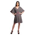 thumbnail image 4 of Moomaya Robe Courte de Caftan de Plage, Robe de Couverture Imprimée, Kaftan pour Femmes, Tenue de Plage, Couverture, 4 of 4
