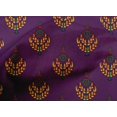 thumbnail image 4 of oneOone Cotton Poplin Fabric Leaves & Floral Block Fabric Prints By Yard 42 Inch Wide, 4 of 4