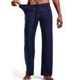 thumbnail image 4 of AherBiu Cargo Pants For Men Plus Size Joggers With Multi Pockets Regular Fitted Causal Loose Outdoor Trousers, 4 of 4