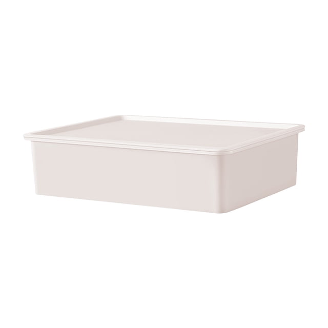 Compartment Storage Case with Lid, Storage Box Drawer Organizer for Underwear Panty Organizing, 11x8x3 Inches