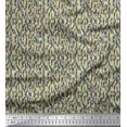 thumbnail image 1 of Soimoi Polyester Crepe Fabric Floral Shirting Print Sewing Fabric Yard 42 Inch Wide, 1 of 3