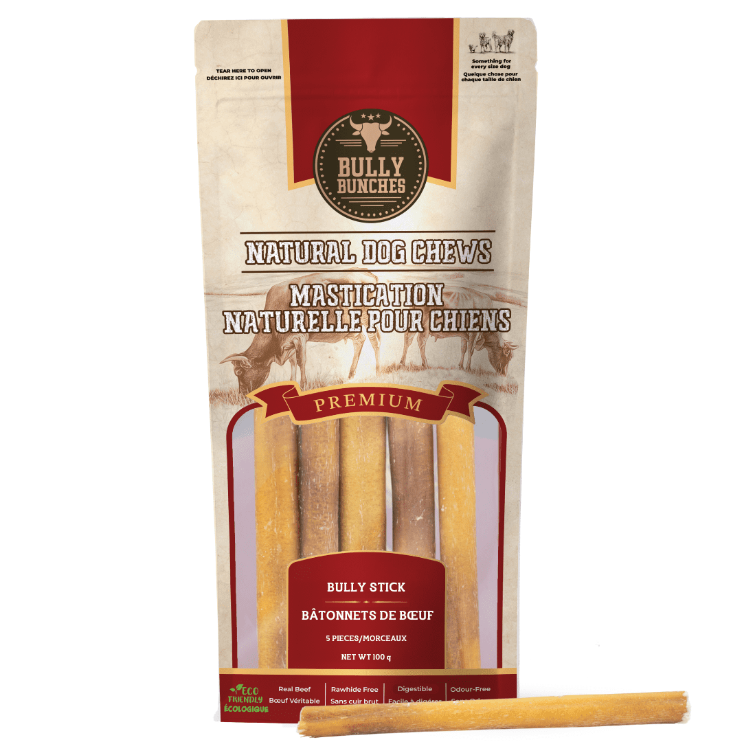 Bully Bunches 6 Inch Bully Sticks (100g min)