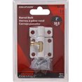 thumbnail image 2 of Hillman Hardware Essentials 852245 Barrel Bolt White 2", 2 of 2