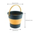 thumbnail image 3 of RXIRUCGD Folding Bucket, Car Wash, Telescopic Portable Foot Bucket, 3 of 8