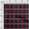 thumbnail image 1 of oneOone Cotton Poplin Fabric Leaves & Lotus Block Print Sewing Fabric BTY 42 Inch Wide, 1 of 4